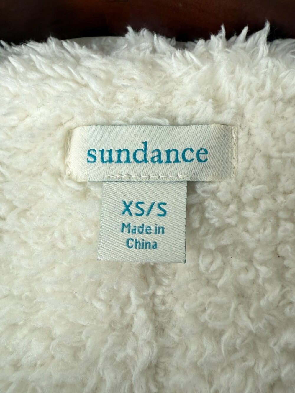 Sundance Linnea Robe Jacket Patchwork Sherpa Lined Boho Multicolor Floral Hooded - Picture 6 of 8